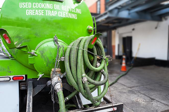 efficient pumping for grease trap upkeep in Dixon